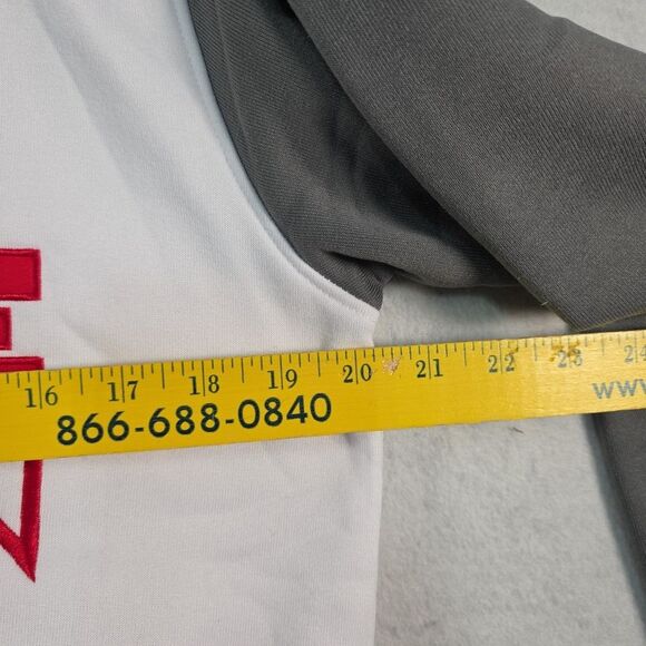 Redline Champion Cheer Varsity Jacket Cheerleading Redline Cheer & Dance White - Picture 7 of 10